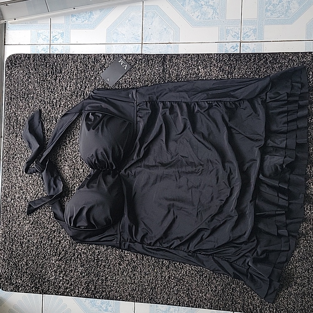 Black swim dress 22W